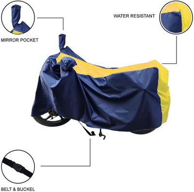 Home Ark Two Wheeler Cover for Honda(Activa 125, Yellow)