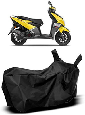 KPIND Waterproof Two Wheeler Cover for TVS(Ntorq 125, Black)