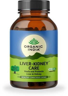 ORGANIC INDIA Liver Kidney CARE(180 Capsules)