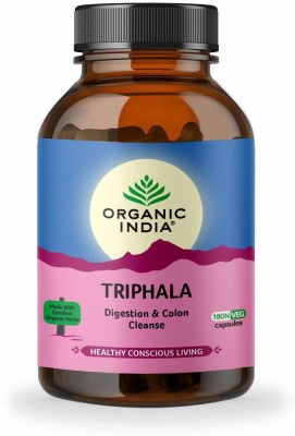 ORGANIC INDIA Triphala Ayurvedic Capsules 180(180 Capsules)