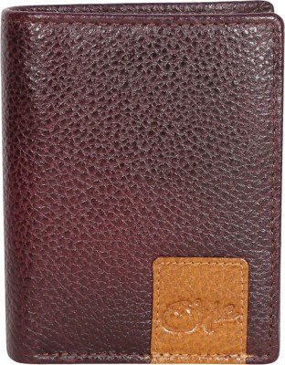 Style 98 Men & Women Casual Maroon Genuine Leather Wallet(7 Card Slots)