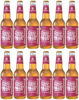 coolberg Cranberry Non Alcoholic Beer - 330ml (Pack of 12) Glass Bottle