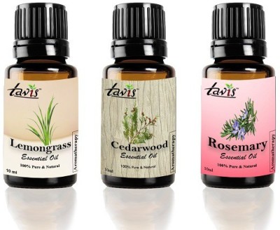 Tavis Lemongrass Oil, Cedarwood Oil, Rosemary Oil(30 ml)