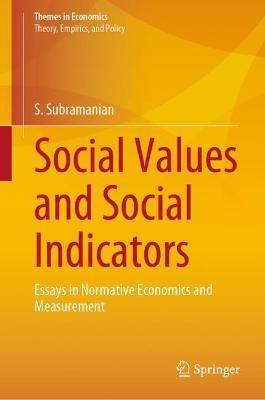 Social Values and Social Indicators(English, Hardcover, Subramanian S.)