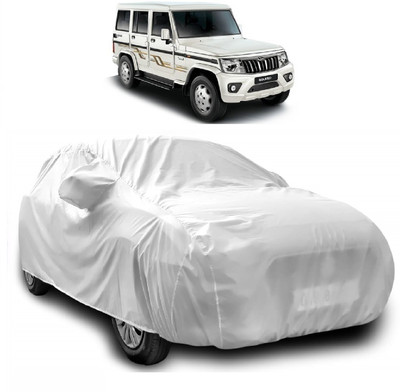 Autoprime Car Cover For Mahindra Bolero (With Mirror Pockets)(Silver)