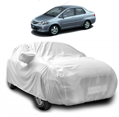 Autoprime Car Cover For Honda City ZX (With Mirror Pockets)(Silver)