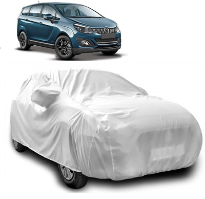Autoprime Car Cover For Mahindra Marazzo (With Mirror Pockets)(Silver)