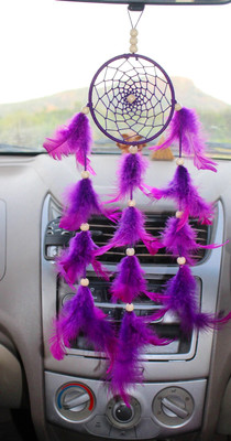 handymandy store CAR 23-PURPLE Car Hanging Ornament(Pack of 1)