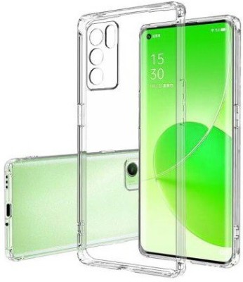 LIKEDESIGN Bumper Case for Oppo Reno 6, Oppo Reno 6 5G(Transparent, Shock Proof, Silicon, Pack of: 1)