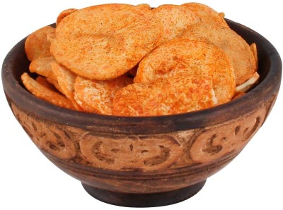 FreshoCartz Homemade Rajasthani Famous Aalu Papdi |Potato Chips Spicy Tangy Blended with Red Chilli Spices Chips(100 g)