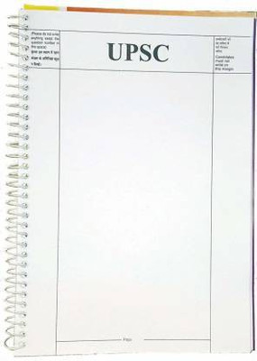 scruton upsc A4 Notebook ruled 300 Pages(White, Pack of 2)