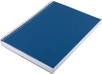 best deal Handmade A4 Notebook Ruled 200 Pages(Blue, Pack of 3)