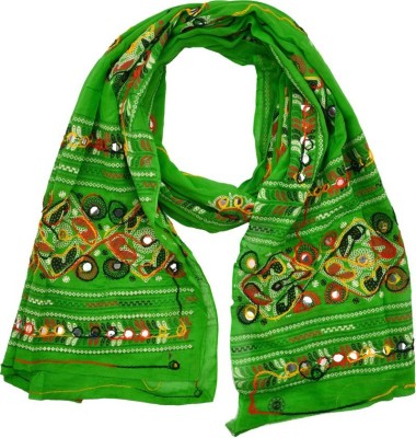 SATGURU COLLECTION Pure Cotton Embroidered Women Dupatta