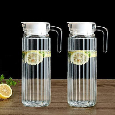 Miral Enterprises 1.3 L Glass Water Jug