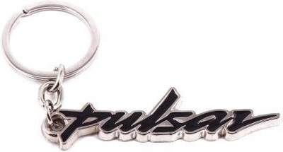 Meeko.com Pulsar logo Full Metal Keychain black 01 Key Chain