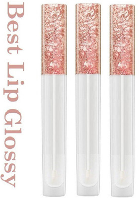 ADJD TRANSPARENT GLOSSY FINISH WATER PROF & LONG LASTING LIP GLOSS FOR ALL SKIN TYPE(18 ml, Transparent)