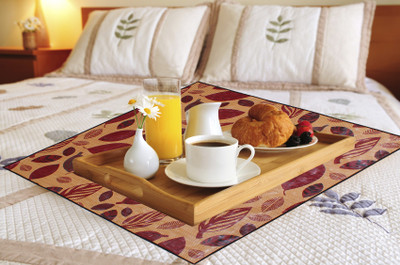 Glassiano Square Pack of 1 Table Placemat(Multicolor, Polyester)