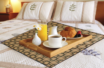 Glassiano Square Pack of 1 Table Placemat(Multicolor, Polyester)