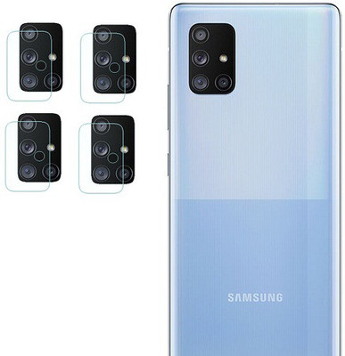 ZORAM Back Camera Lens Glass Protector for Samsung Galaxy A71 5G(Pack of: 4)