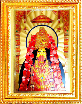 SUNINOW Kali maa Photo Frame | god photo frame Religious Frame