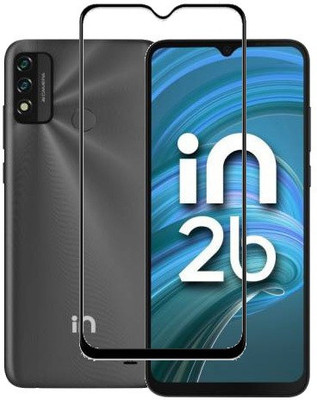 HOBBYTRONICS Edge To Edge Tempered Glass for Micromax IN 2b(Pack of 1)
