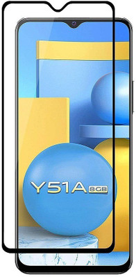Vastu Art Edge To Edge Tempered Glass for Vivo Y51 A(Pack of 1)