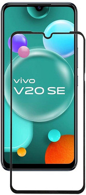 Vastu Art Edge To Edge Tempered Glass for Vivo V20 SE(Pack of 1)