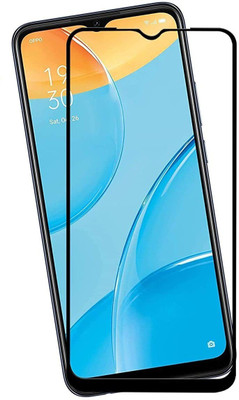 Vastu Art Edge To Edge Tempered Glass for Oppo A15(Pack of 1)