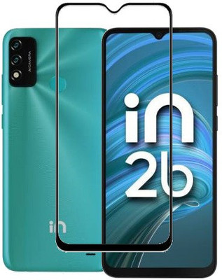 HOBBYTRONICS Edge To Edge Tempered Glass for Micromax IN 2b(Pack of 1)