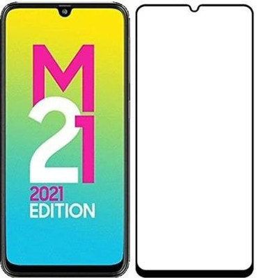 Hyper Edge To Edge Tempered Glass for Samsung Galaxy M21 2021 Edition(Pack of 1)