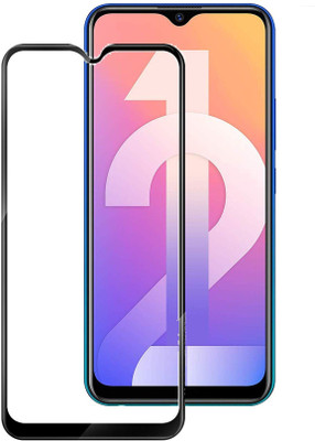 Vastu Art Edge To Edge Tempered Glass for Vivo Y12(Pack of 1)