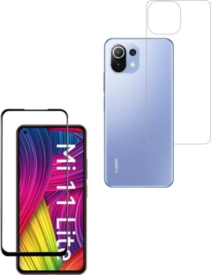 Ten To 11 Front and Back Tempered Glass for MI 11 Lite 5G(Pack of 2)