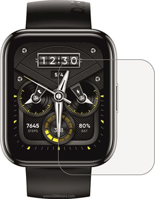 Wishguard Edge To Edge Screen Guard for Realme Watch 2 Pro Smart Watch [Better than Tempered Glass](Pack 1)(Pack of 1)