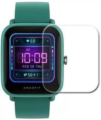 Guardpad Edge To Edge Screen Guard for Amazfit Bip U Pro Smart Watch [Better than Tempered Glass][Transparent, 2 Pack](Pack of 2)