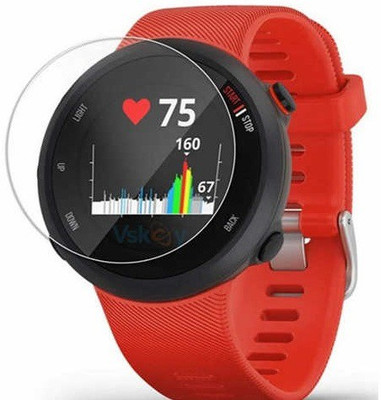 Wishguard Edge To Edge Screen Guard for Garmin Forerunner 55 Smart Watch [Better than Tempered Glass](Pack 1)(Pack of 1)