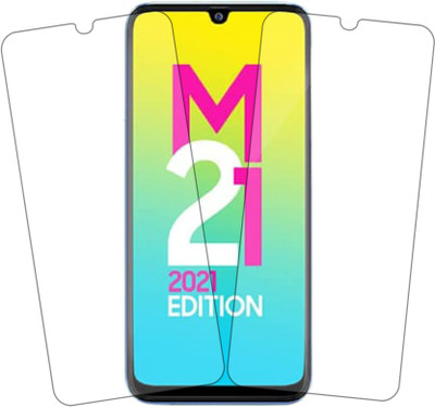 VAlight Tempered Glass Guard for SAMSUNG Galaxy M21(Pack of 2)