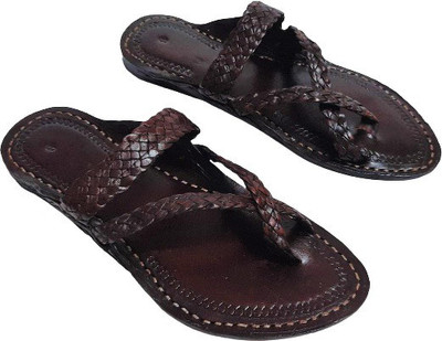 Kolhapuri Men Sandals(Brown , 11)