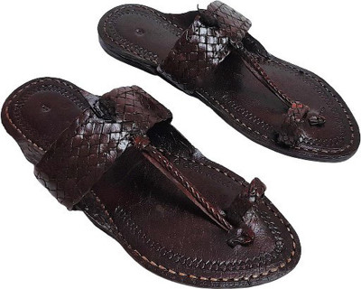 Kolhapuri Men Sandals(Brown , 11)