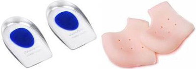 RIYUZONE Silicon Heel protector with Gel Heel Pad Heel Support