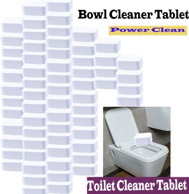 S R SHINE BOWL CLEANER TABLET-22GMX80 Lemon Block Toilet Cleaner(80 x 22 g)