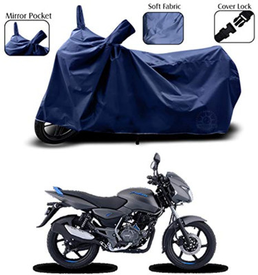 Mdstar Waterproof Two Wheeler Cover for Bajaj(Pulsar 125, Blue)