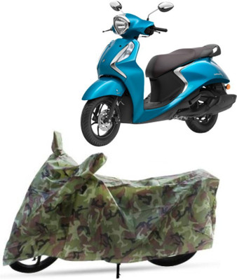 THE REAL ARV Waterproof Two Wheeler Cover for Yamaha(Fascino, Multicolor)