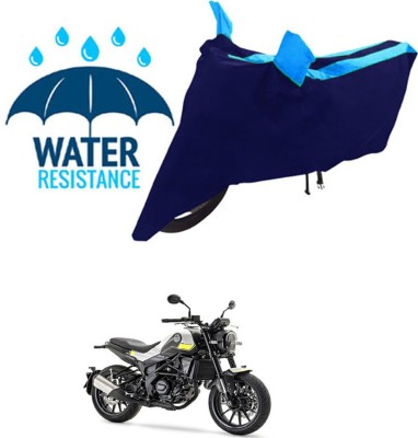 RONISH Waterproof Two Wheeler Cover for Benelli(Leoncino 250, Blue)