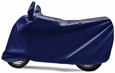 Qmarts Waterproof Two Wheeler Cover for Bajaj(Platina 100 DTS-i, Blue)