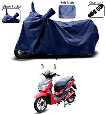 AUTOCAD Waterproof Two Wheeler Cover for Hero(Electra, Blue)
