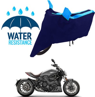 RONISH Waterproof Two Wheeler Cover for Ducati(XDiavel, Blue)