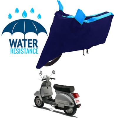 RONISH Waterproof Two Wheeler Cover for LML(Star Euro 200, Blue)