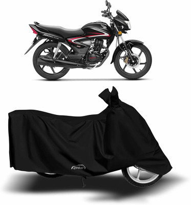 KRYB Waterproof Two Wheeler Cover for Honda(Shine, Black)