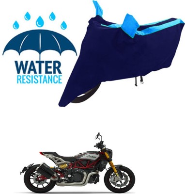 RONISH Waterproof Two Wheeler Cover for Indian(FTR 1200, Blue)