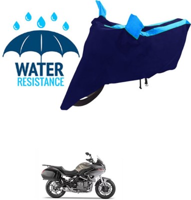 RONISH Waterproof Two Wheeler Cover for Benelli(TNT 600 GT, Blue)